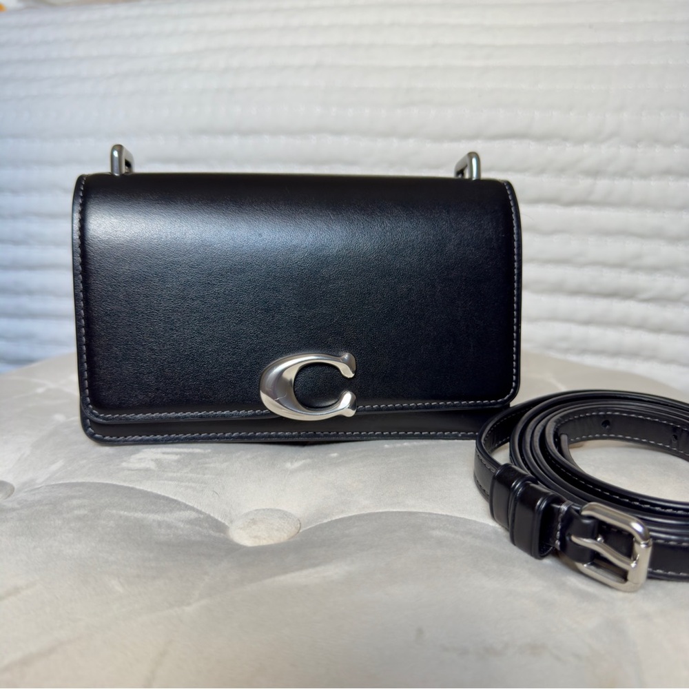 Coach Bandit Leather Mini Crossbody Bag